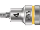 8740 B HF Zyklop bit socket with 3/8" drive, with holding function for Allen screws, 4 x 35 mm