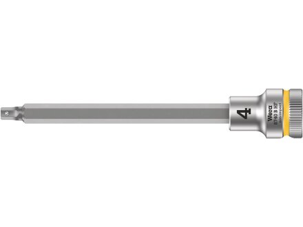8740 B HF Zyklop bit socket with 3/8" drive, with holding function for hexagon socket screws, 4 x 107 mm