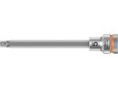 8740 B HF Zyklop bit socket with 3/8" drive, with holding function for Allen screws, 5 x 107 mm