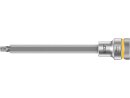 8740 B HF Zyklop bit socket with 3/8" drive, with holding function for hexagon socket screws, 5/32" x 107 mm