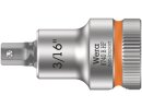8740 B HF Zyklop bit socket with 3/8" drive, with holding function for Allen screws, 3/16" x 35 mm
