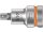8740 B HF Zyklop bit socket with 3/8" drive, with holding function for Allen screws, 3/16" x 35 mm