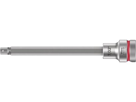8740 B HF Zyklop bit socket with 3/8" drive, with holding function for hexagon socket screws, 7/32" x 107 mm