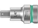 8740 B HF Zyklop bit socket with 3/8" drive, with holding function for Allen screws, 1/4" x 35 mm