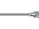 8740 B HF Zyklop bit socket with 3/8" drive, with holding function for Allen screws, 1/4" x 107 mm
