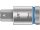 8740 B HF Zyklop bit socket with 3/8" drive, with holding function for Allen screws, 3/8" x 38.5 mm