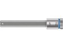 8740 B HF Zyklop bit socket with 3/8" drive, with holding function for Allen screws, 3/8" x 100 mm