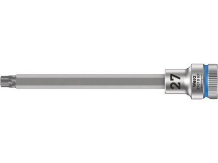 8767 B HF TORX® Zyklop bit socket with 3/8" drive, with holding function, TX 27 x 107 mm