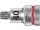 8767 B HF TORX® Zyklop bit socket with 3/8" drive, with holding function, TX 40 x 35 mm