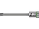 8767 B HF TORX® Zyklop bit socket with 3/8" drive, with holding function, TX 45 x 100 mm