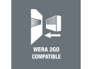Wera 2go 2 XL tool container, 2 parts