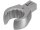 7775 Socket ring wrench, open, 9x12 mm, 10 x 44 mm