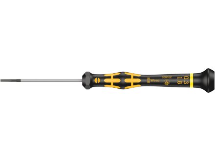 1578 A ESD Kraftform Micro slotted screwdriver, 0.30 x 1.8 x 60 mm