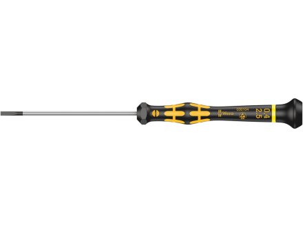 1578 A ESD Kraftform Micro slotted screwdriver, 0.40 x 2.5 x 80 mm
