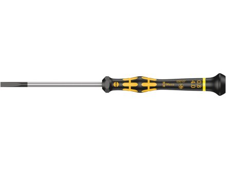 1578 A ESD Kraftform Micro slotted screwdriver, 0.80 x 4 x 80 mm