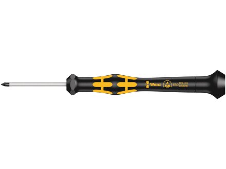 1572 ESD Kraftform Micro screwdriver for Microstix® screws, mx 40 mm