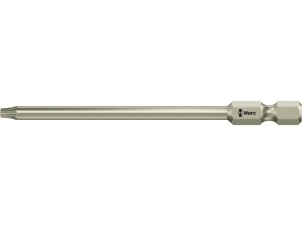 3867/4 TORX® BO bits with bore, stainless steel, TX 10 x 89 mm