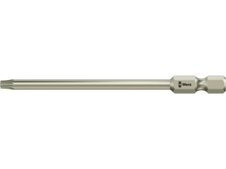3867/4 TORX® BO bits with bore, stainless steel, TX 15 x 89 mm