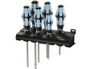 3334/3355/6 Screwdriver set, stainless steel + rack, 6 pieces