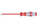 3160 i VDE insulated slotted screwdriver, stainless steel, 0.6 x 3.5 x 100 mm