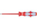 3160 i VDE insulated slotted screwdriver, stainless steel, 0.8 x 4 x 100 mm