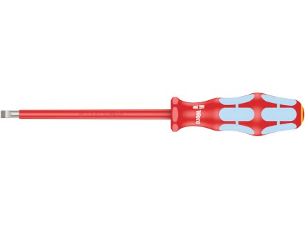 3160 i VDE insulated slotted screwdriver, stainless steel, 1 x 5.5 x 125 mm