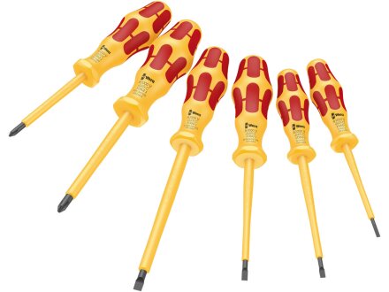 1060 i/1062 i/6 Kraftform VDE screwdriver set, 6 pieces