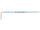 3967 SXL HF TORX® Winkelschlüssel Multicolour mit Haltefunktion, lang, Edelstahl, TX 8 x 90 mm