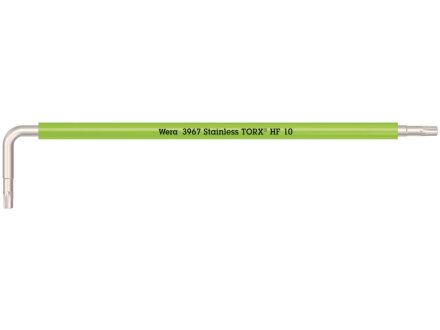 3967 SXL HF TORX® Winkelschlüssel Multicolour mit Haltefunktion, lang, Edelstahl, TX 10 x 112 mm