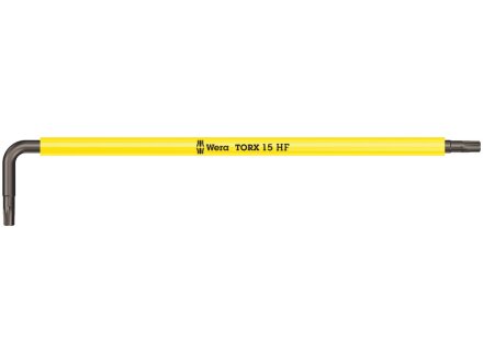 967 SXL TORX® HF Winkelschlüssel Multicolour mit Haltefunktion, lang, TX 15 x 123 mm