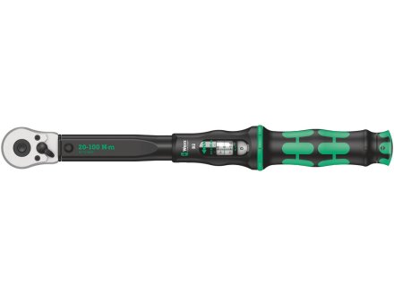 Click-Torque B 2 torque wrench with reversible ratchet, 20-100 Nm, 3/8" x 20-100 Nm