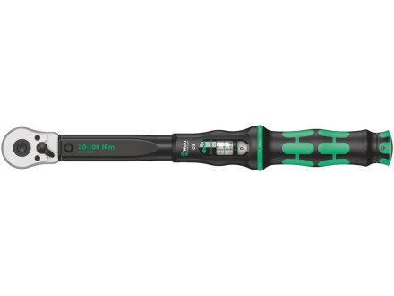 Click-Torque C 2 torque wrench with reversible ratchet, 20-100 Nm, 1/2" x 20-100 Nm