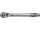 8004 A Zyklop Metal ratchet with changeover lever with 1/4" drive, 1/4" x 141 mm