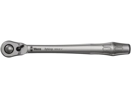 8004 B Zyklop Metal ratchet with reversing lever with 3/8" drive, 3/8" x 222 mm