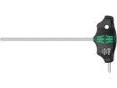 454 HF T-handle hexagonal screwdriver Hex-Plus with holding function, imperial, 5/32" x 150 mm