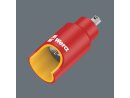 8740 B VDE HF Zyklop bit socket, insulated, with 3/8" drive, with holding function for hexagon socket screws, 5 x 55 mm