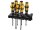 977/6 TORX® screwdriver set Kraftform Wera: The screwdriver bit + rack, 6 pieces