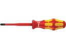 165 iS PZ/S VDE-insulated screwdrivers with reduced blade diameter for PlusMinus screws (Pozidriv/slotted), size. 100mm
