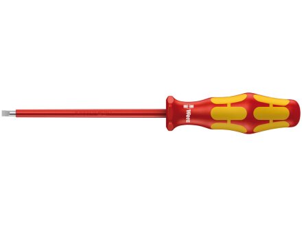 160 i VDE insulated slotted screwdriver, 0.6 x 3.5 x 100 mm