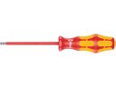 160 i VDE insulated slotted screwdriver, 0.8 x 4 x 150 mm