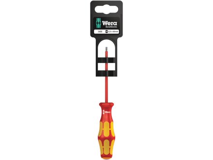 160 i SB VDE insulated slotted screwdriver, 0.4 x 2.5 x 80 mm