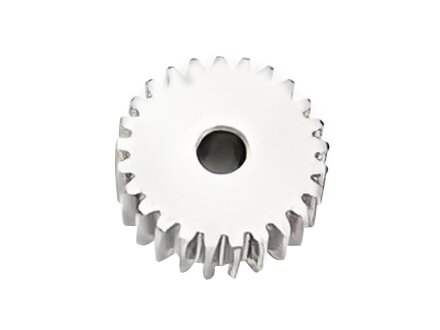 Spur gear M=1 Z=110 material 1.4301 stainless tooth width 15mm, pre-bore 12H7