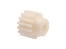 Spur gear M=1 Z=18, material PA6, tooth width 15mm,...