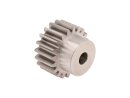 Spur gear M=1.5 Z=14 material 1.4301 stainless tooth width 17mm, pilot hole 8