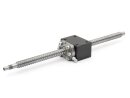 SET: Kugelumlaufspindel SFU1204-DM 185mm mit Spindelmutterblock für Easy-Mechatronics System 1216A/1216B - L150