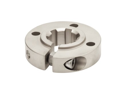 Clamping ring for splined hub DIN 14 KN 11x14 diameter 42mm steel C45Pb