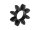 Stern aus Material PU für Klauenkupplung Standard - elastisch Typ 65/75 schwarz 94°Shore