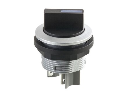 Silver selector switch with detent