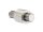 Splined shaft sleeve 6x11x14 outer ø:20 L=40 stainless 1.4305