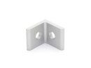 Angle aluminum anodized 40x40 - 2 hole - Anodized aluminum